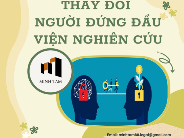 Thay đổi người đứng đầu viện nghiên cứu