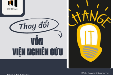 THAY ĐỔI LĨNH VỰC HOẠT ĐỘNG CỦA VIỆN NGHIÊN CỨU