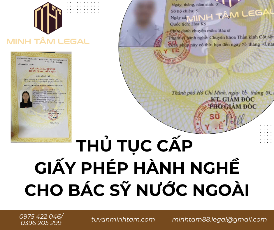 Cấp giấy phép hành nghề cho bác sỹ nước ngoài