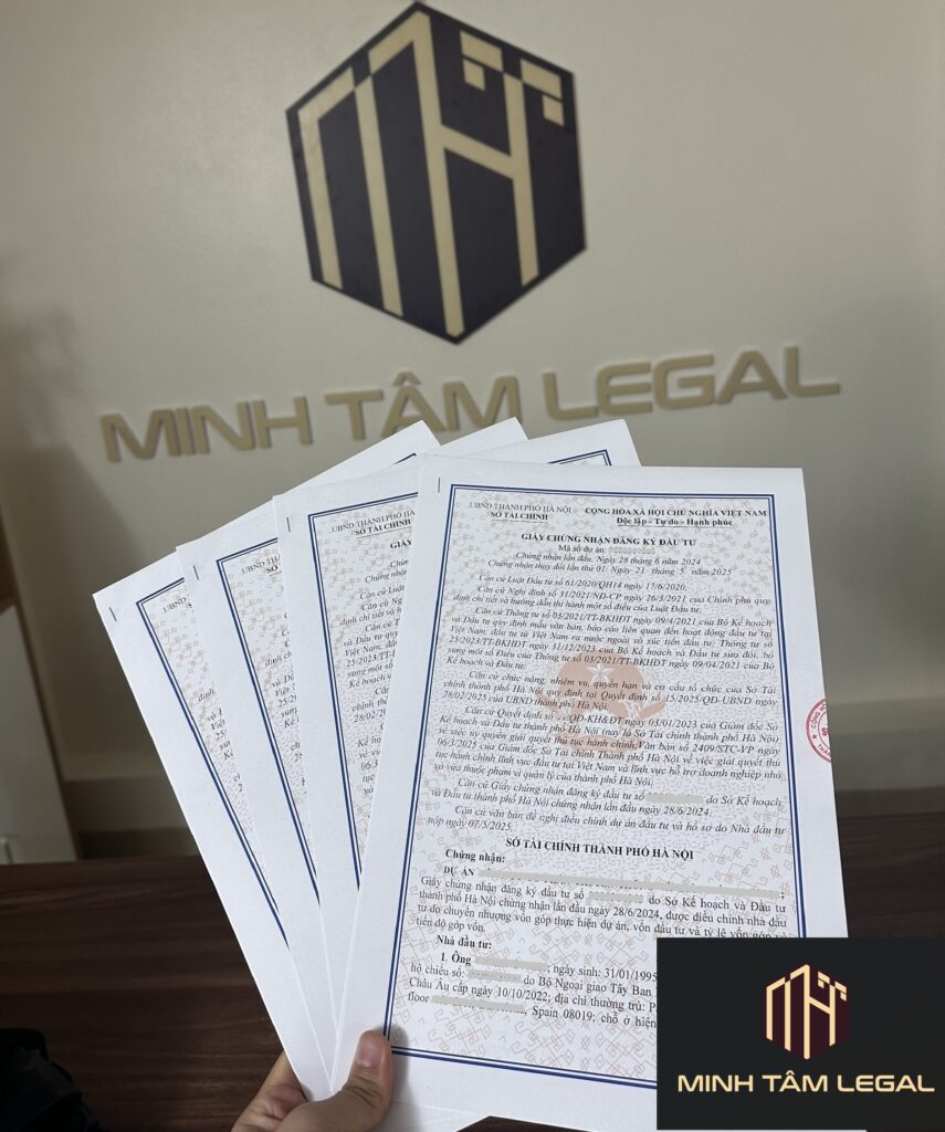 Thành lập doanh nghiệp vốn đầu tư nước ngoài